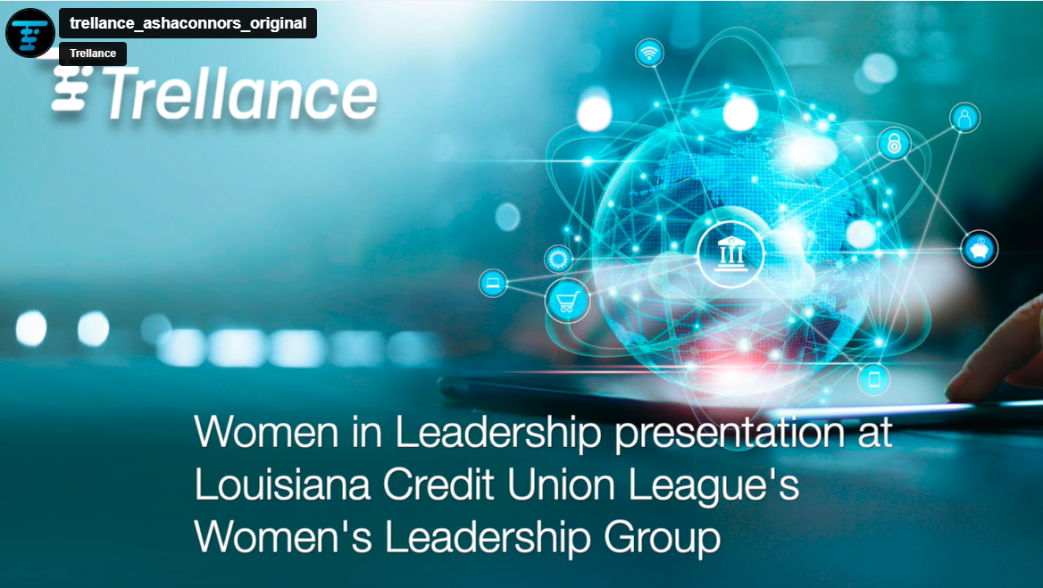 Women in Leadership presentation at Louisiana Credit Unions League's Women's Leadership Group
